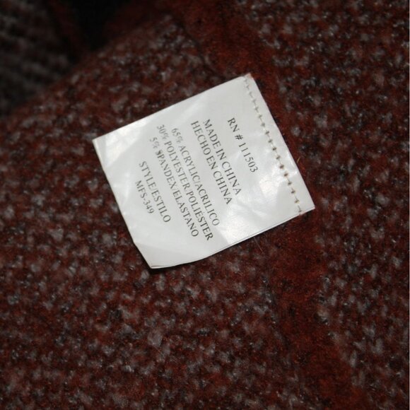 Snails & Cinnamon Aztec Print Long Oversized Warm Cardigan Pockets Size Large - Picture 15 of 16